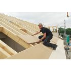 STEICOuniversal 22mm-es szarufa fölötti farost hőszigetelés 